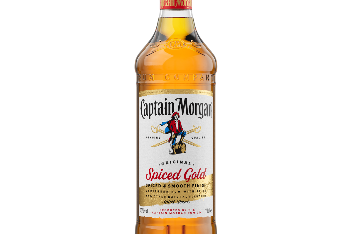 Captain Morgan unveils new pack design