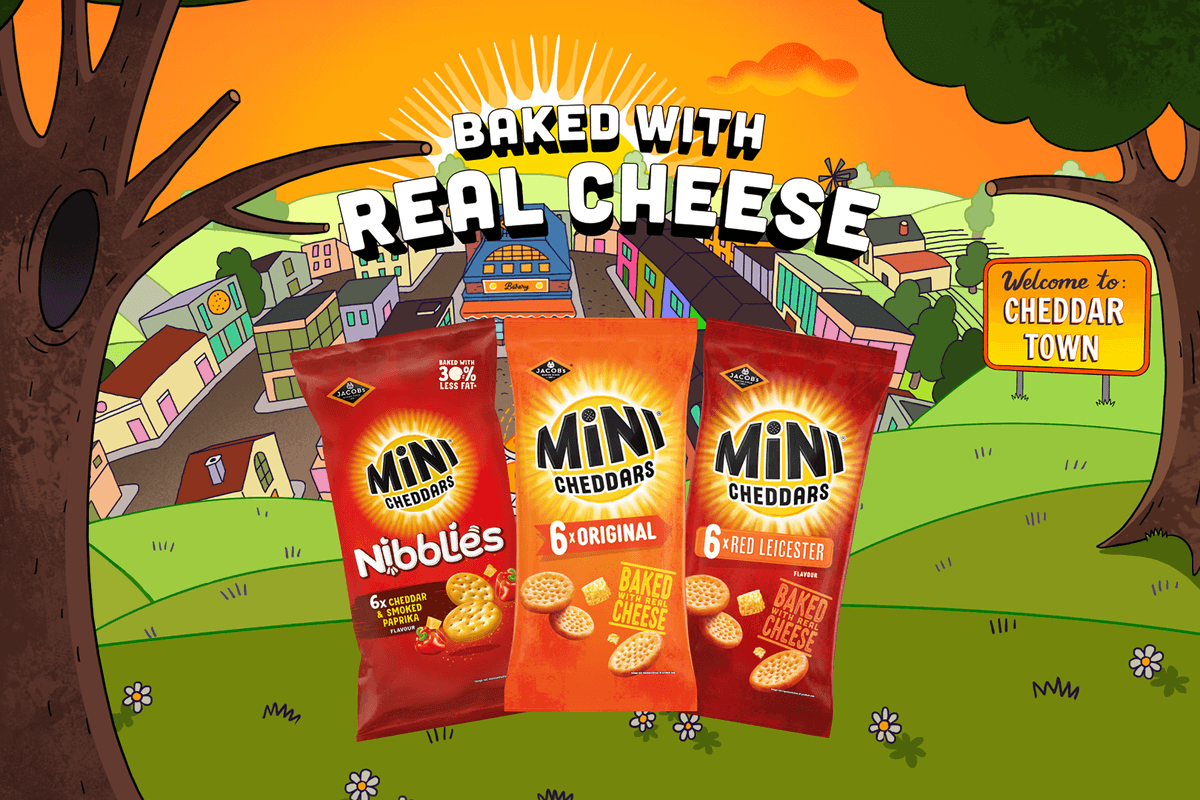 pladis puts Jacob's Mini Cheddars back on air