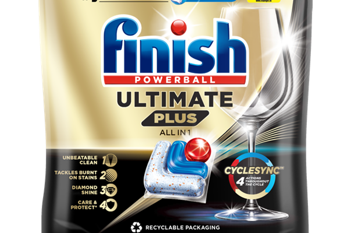 Finish launches innovative Ultimate Plus dishwasher tablet