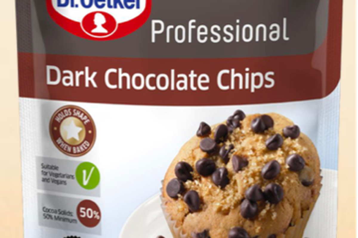 Dr. Oetker launches new professional standard chocolate chips