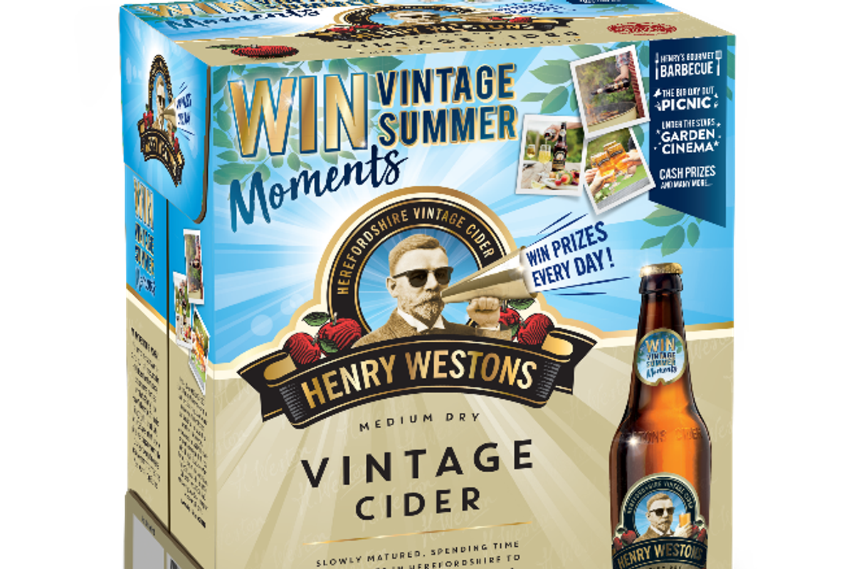 Westons Cider announces biggest on-pack promotion for bestselling Henry Westons range