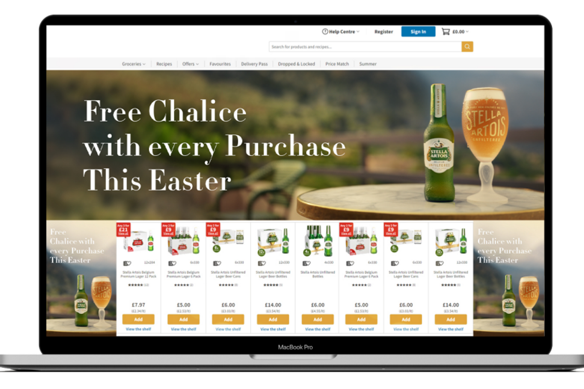 Free Stella Artois Unfiltered chalice this Easter with off-trade purchases