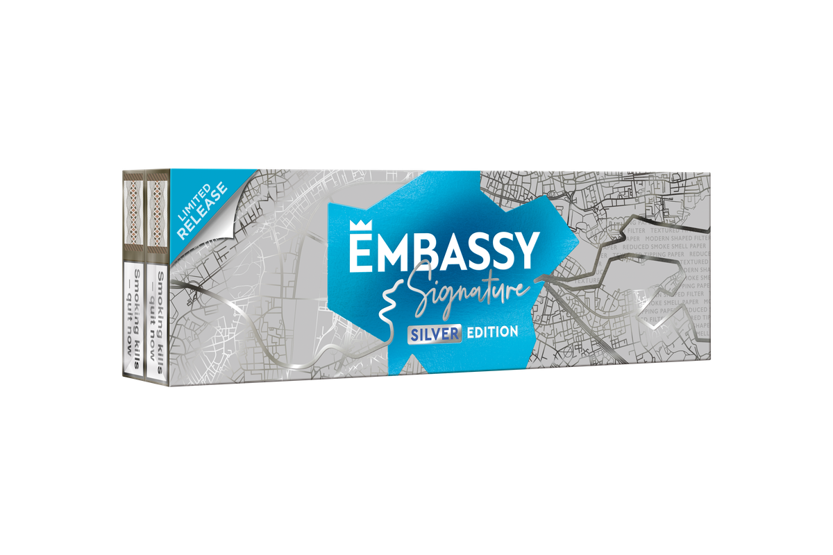 Imperial Tobacco launches enhanced Embassy Signature Silver Edition
