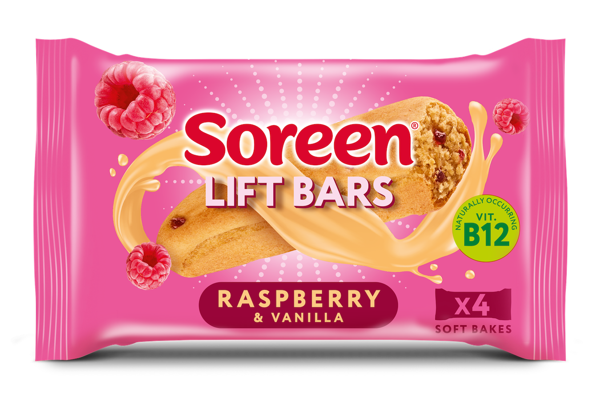 ‘Flavour that boosts you’ – new Soreen Lift Bars