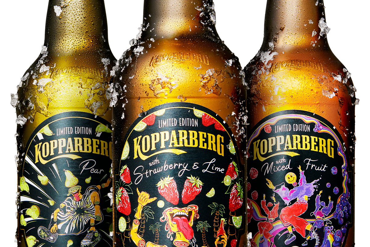 Student creates new, limited-edition label design for Kopparberg