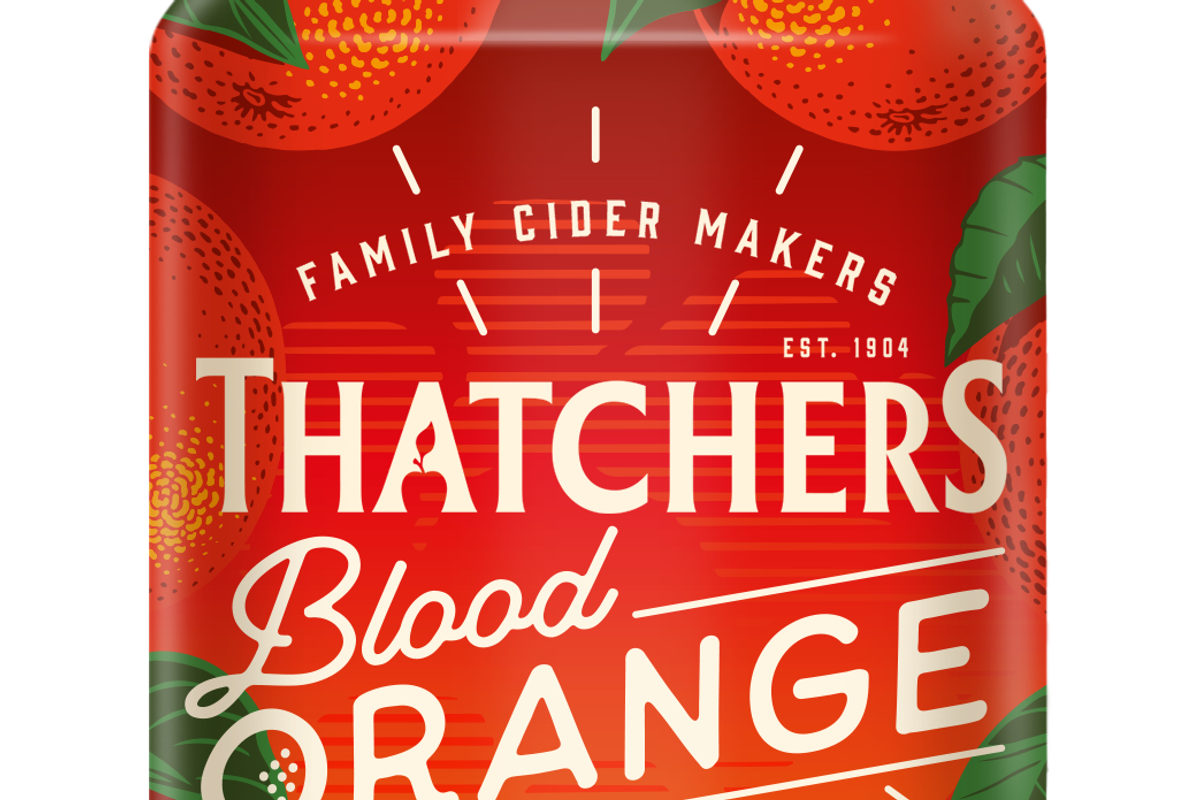 Thatchers moves into 330ml can packs for its Blood Orange cider