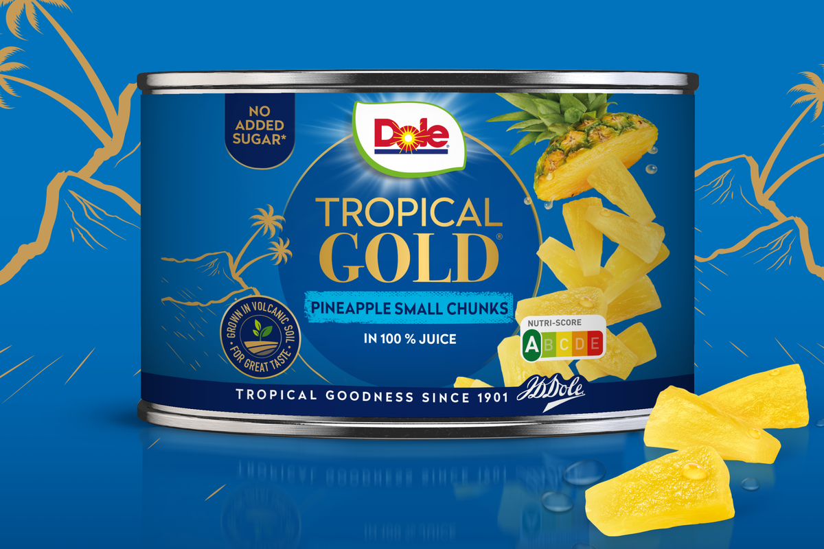 Dole relaunches, extends canned fruit range