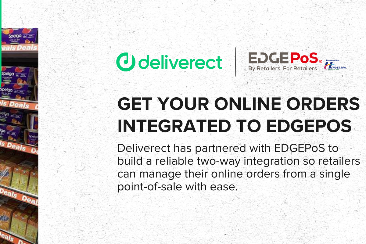 EDGEPoS announces partnership with Deliverect