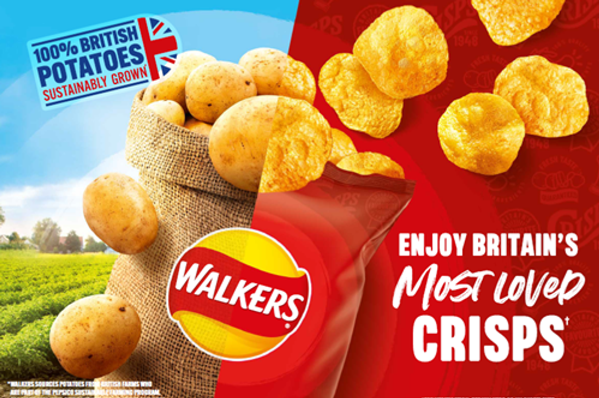 Walkers launches new campaign championing taste credentials of 'the humble British potato'