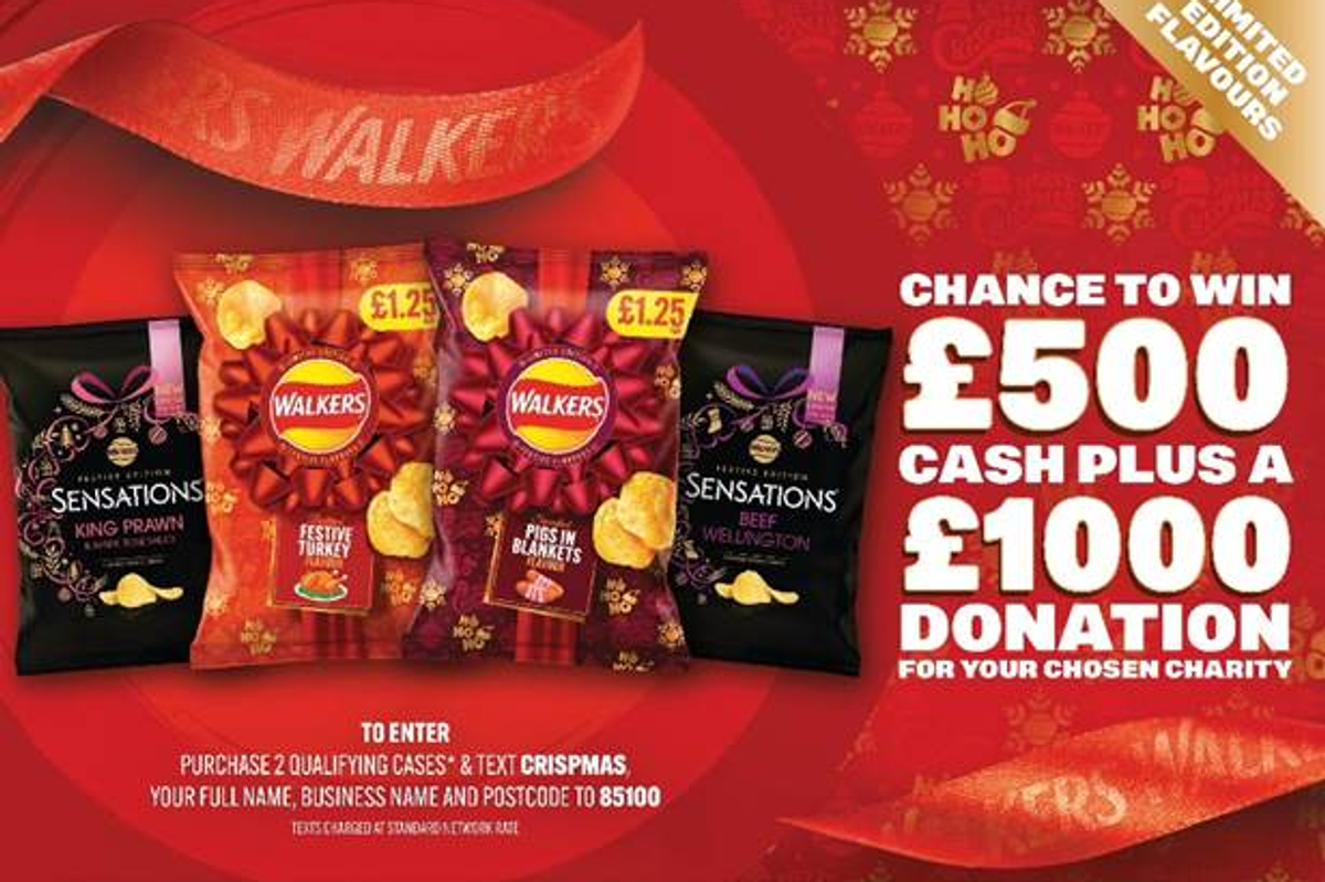 Walkers and Bestway's new Christmas promotion to give back to retailers