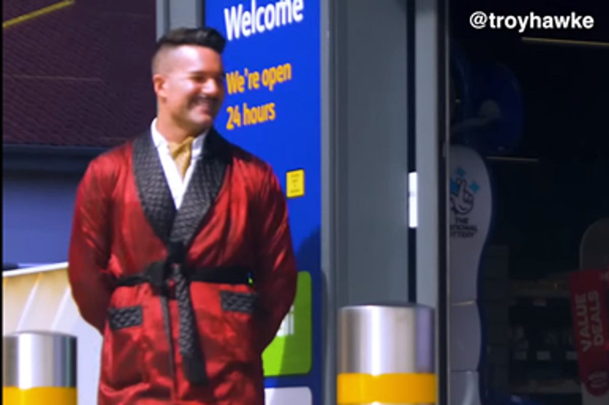 Catterick forecourt goes viral after Troy Hawke visit