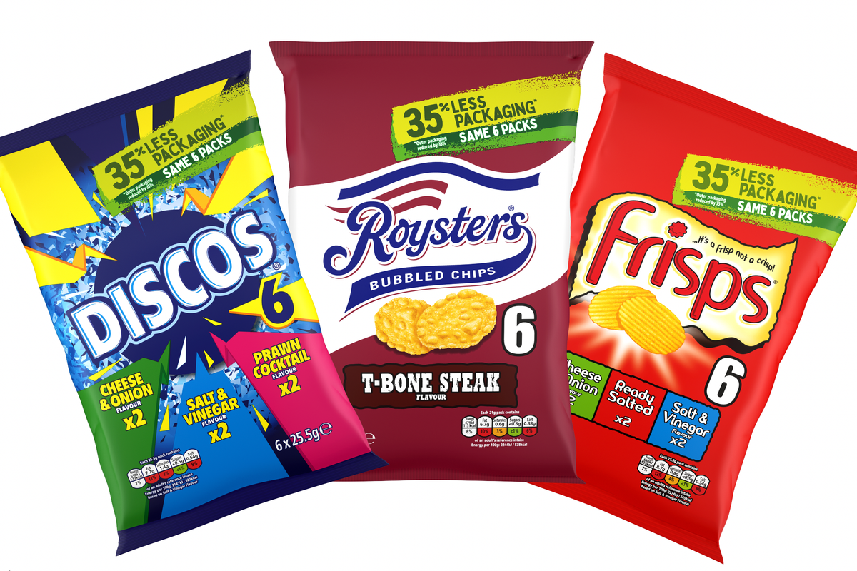 KP Snacks uses ‘flow wrap’ to reduce plastic, maximise shelf space