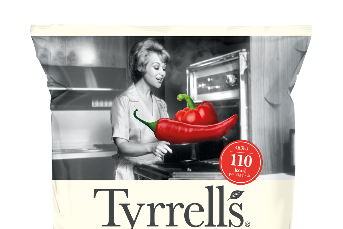 KP Snacks introducing Tyrrells Lentil Crisps range in new single format