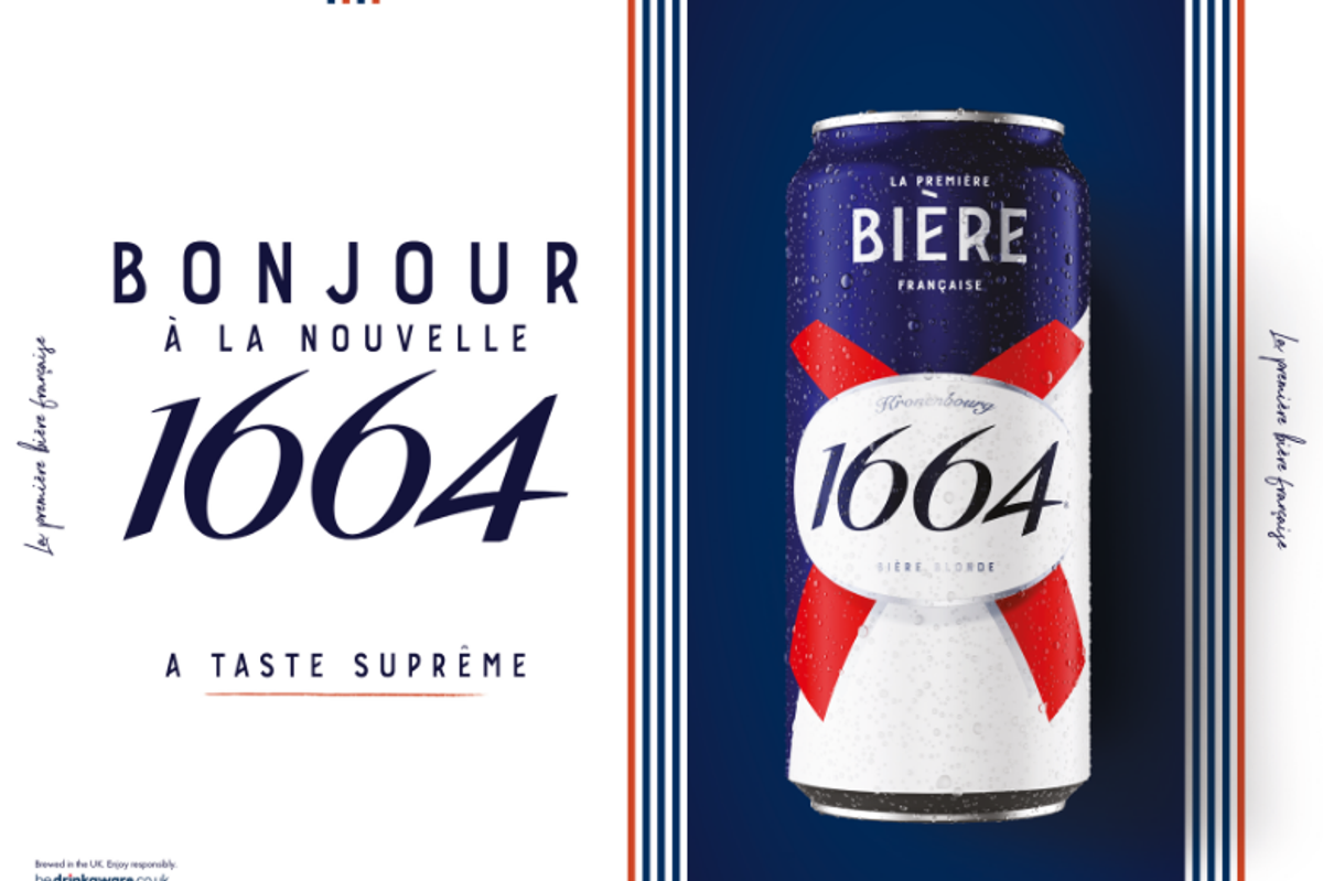 Carlsberg Marston’s relaunches 1664 Bière