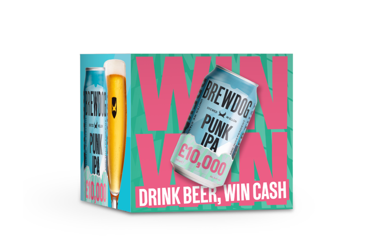 Shoppers to win big with cash giveaway from BrewDog