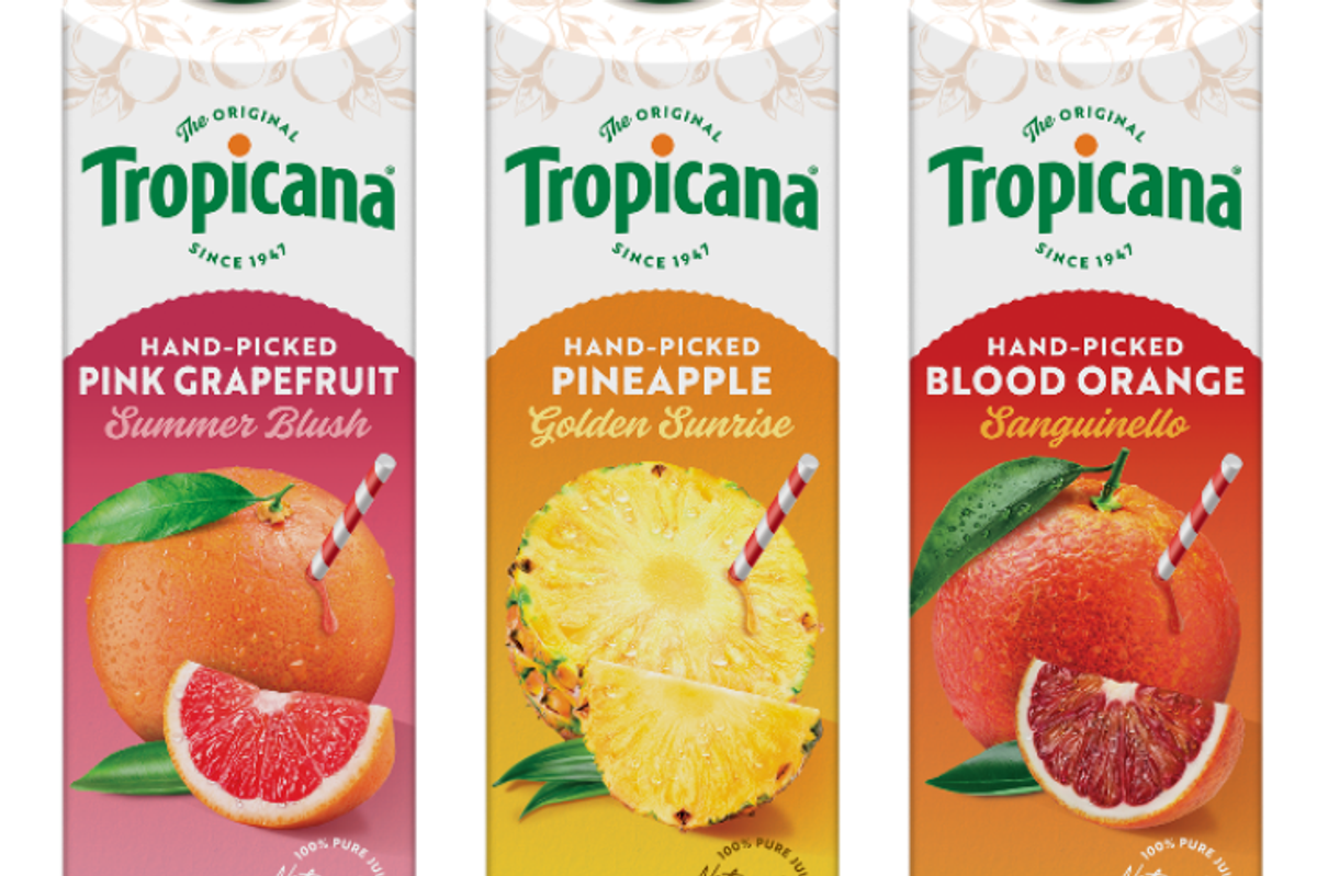 Tropicana unveils new brand identity