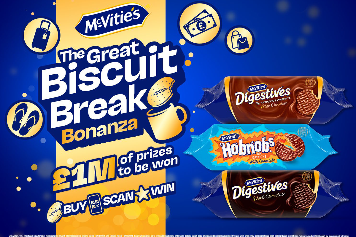 McVitie’s urges biscuit break with new £1 million giveaway