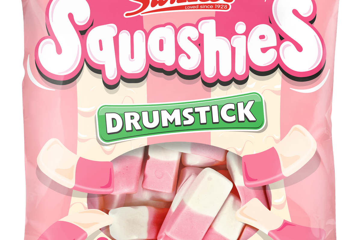 Swizzels Squashies Strawberry & Cream now available