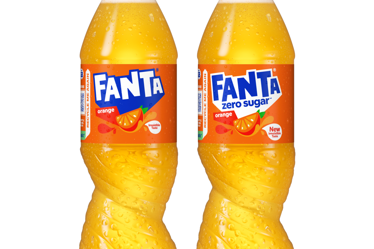 Fanta unveils new brand look and new recipe for Orange Zero