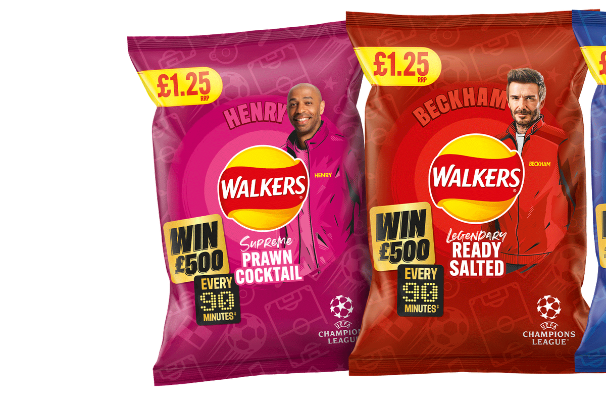 Walkers celebrates summer of football with new packs, on-pack promo and competition