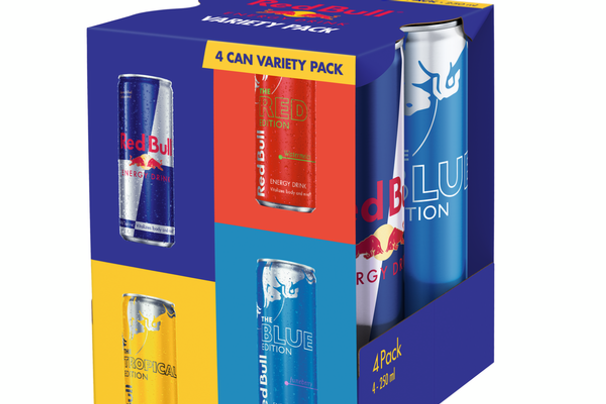 Red Bull launches new variety multipack in impulse channel