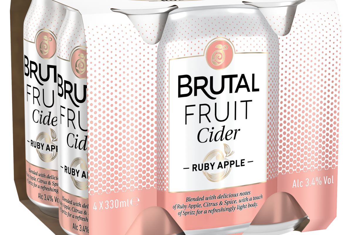 Budweiser Brewing Group brings Brutal Fruit Cider to UK