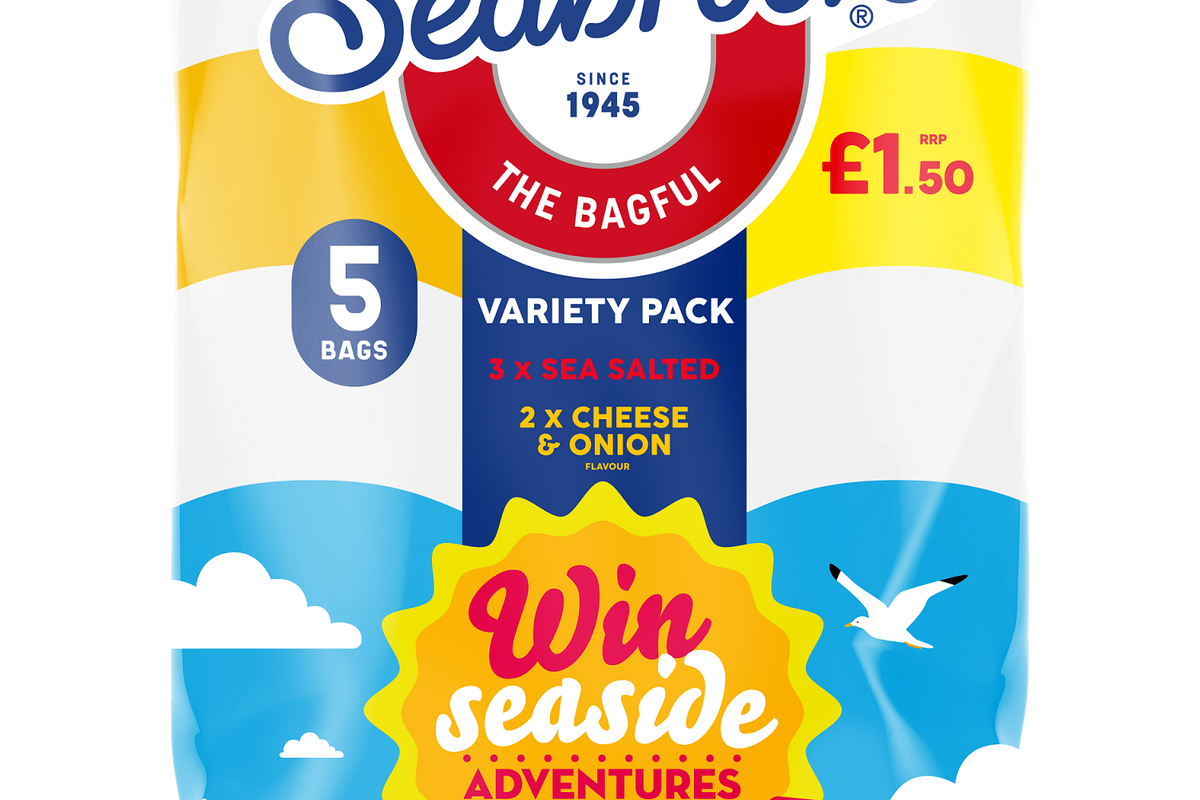 Seabrook unveils on-pack promo offering ‘seaside adventures’
