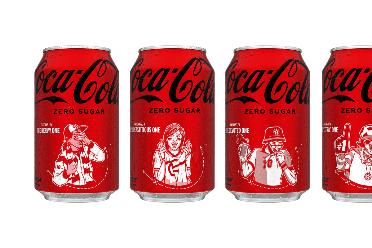New Coca-Cola Zero sugar on-pack promotion kicks off ahead of EURO 2024