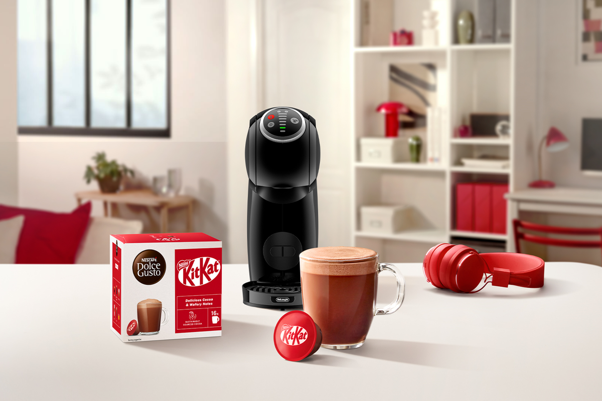 Nescafé introduces KitKat Hot Chocolate pods