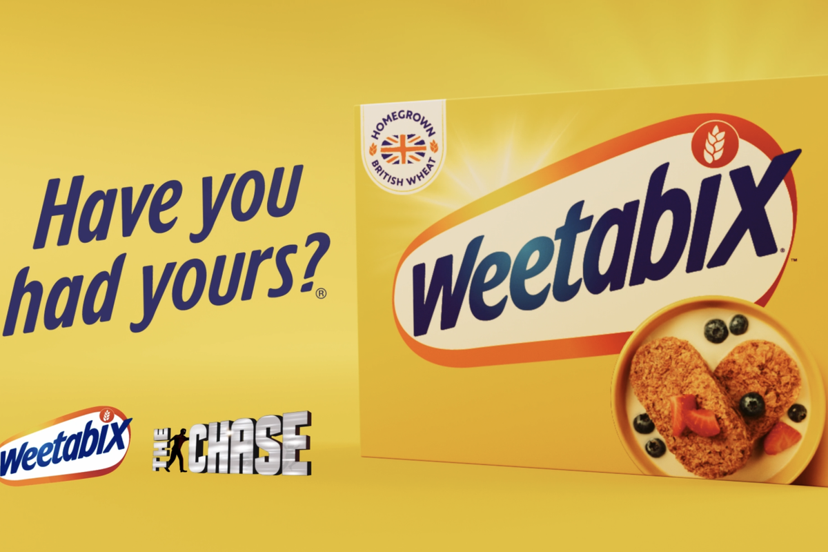 Weetabix announces £1m Chase partnership with ITV