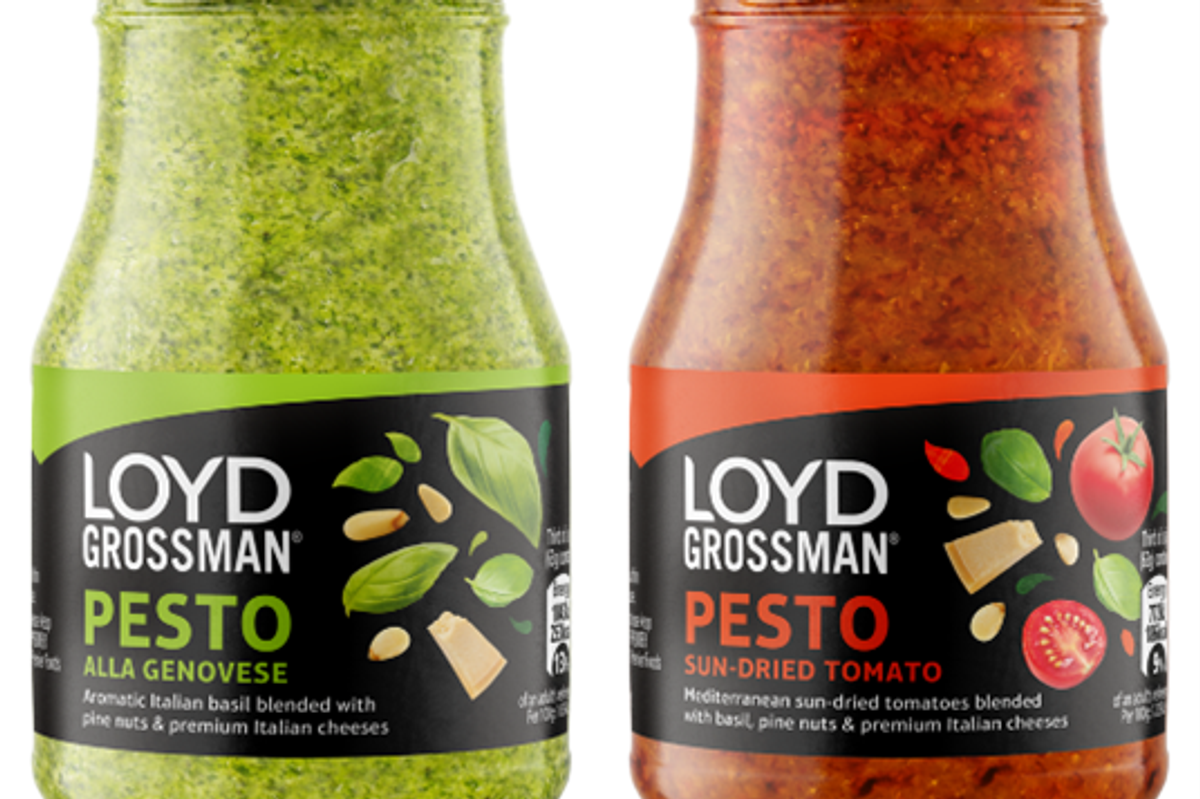 Loyd Grossman launches two new pesto sauces