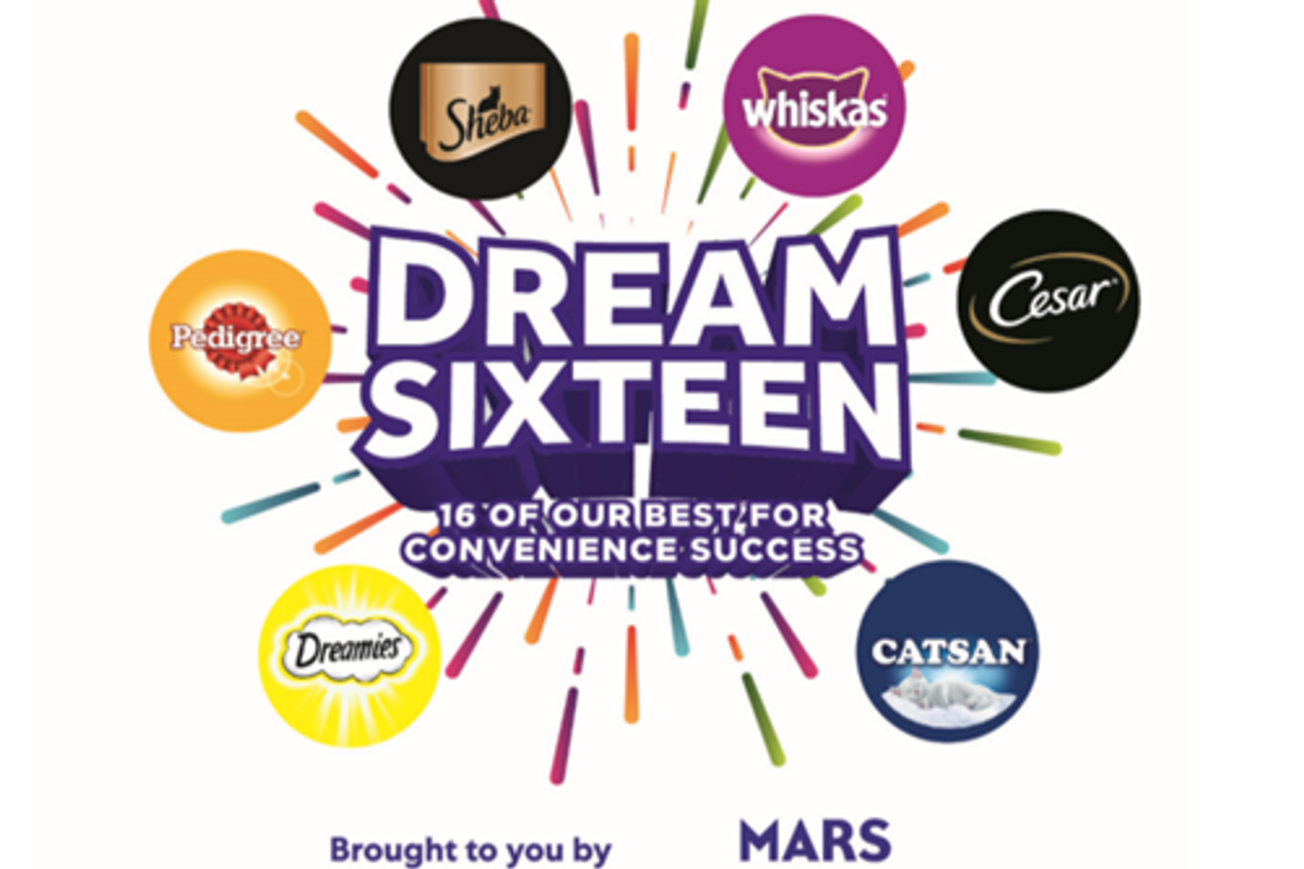 Mars Petcare unleashes 'Dream Sixteen’ must stocks for convenience