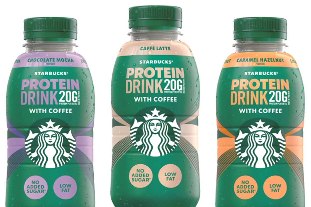 Starbucks launches new RTD protein range