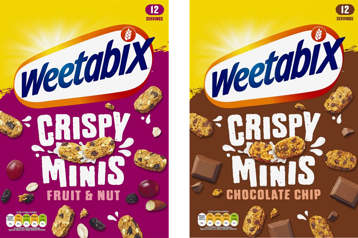 Weetabix Crispy Minis celebrates massive sales