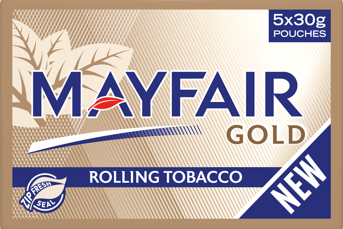 JTI expands Mayfair Gold range with new ‘roll your own’ format