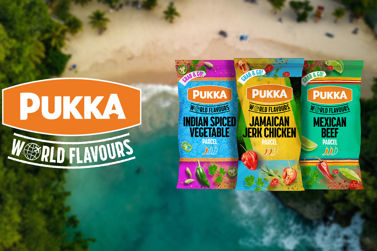 Pukka revolutionises savoury pastries with World Flavours parcels