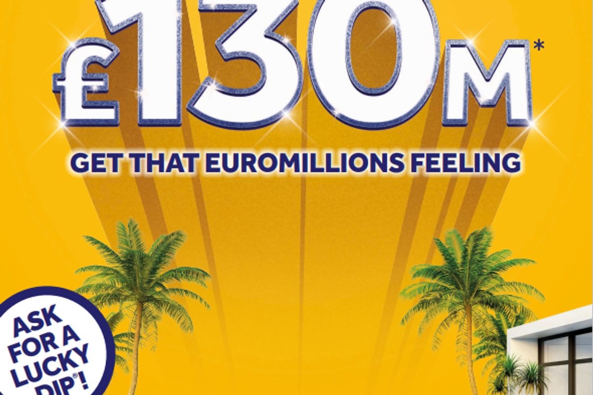Retailer sales boost as EuroMillions jackpot reaches £133 million