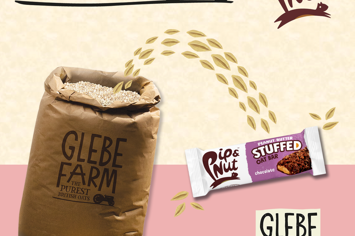 Glebe Farm Foods’ oats now in Pip & Nut snack bars