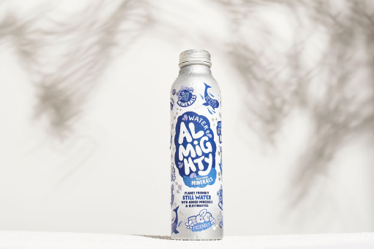 Water Almighty launches eco-functional waters in aluminium bottles