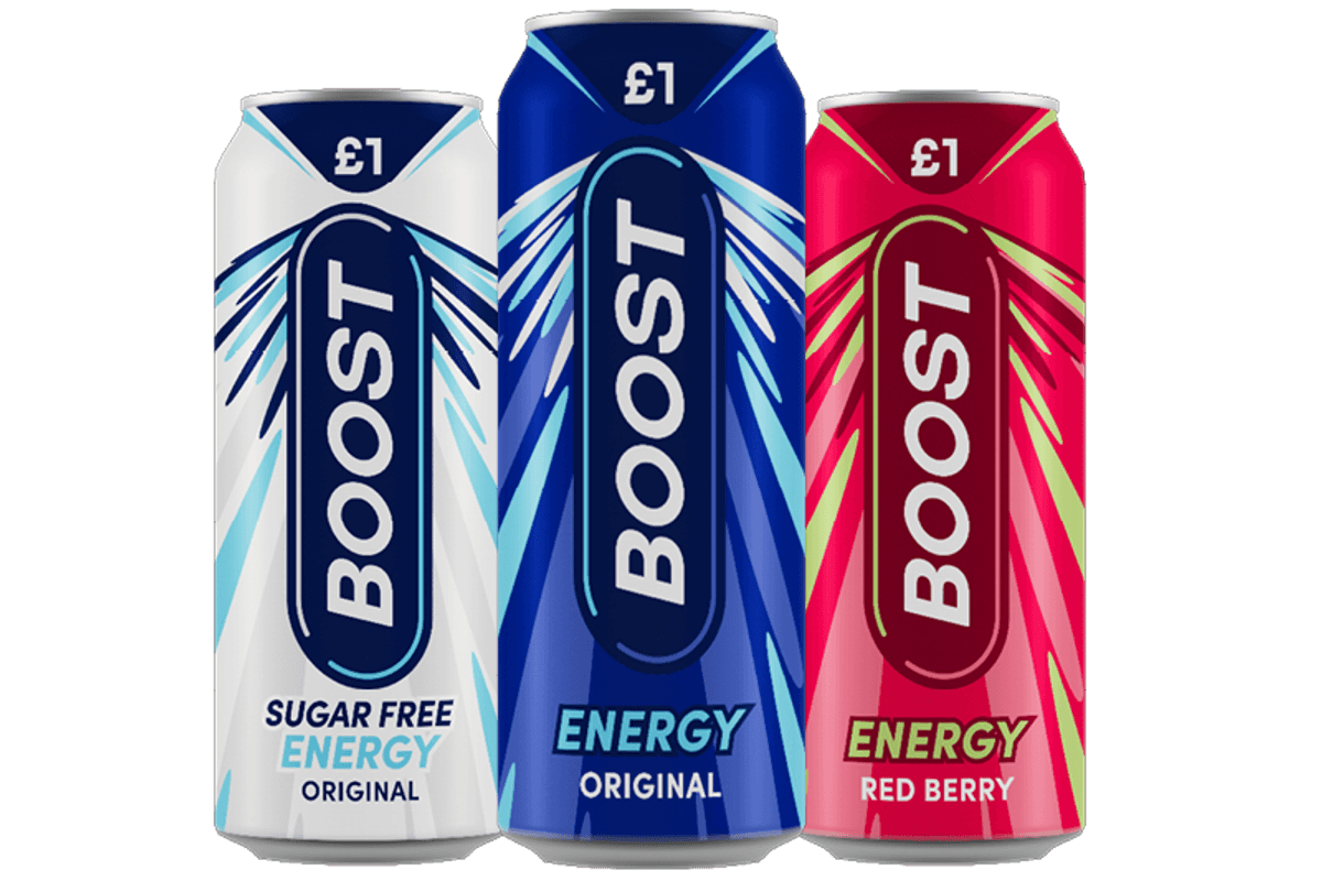 Boost Drinks goes big on energy with launch of 500ml cans