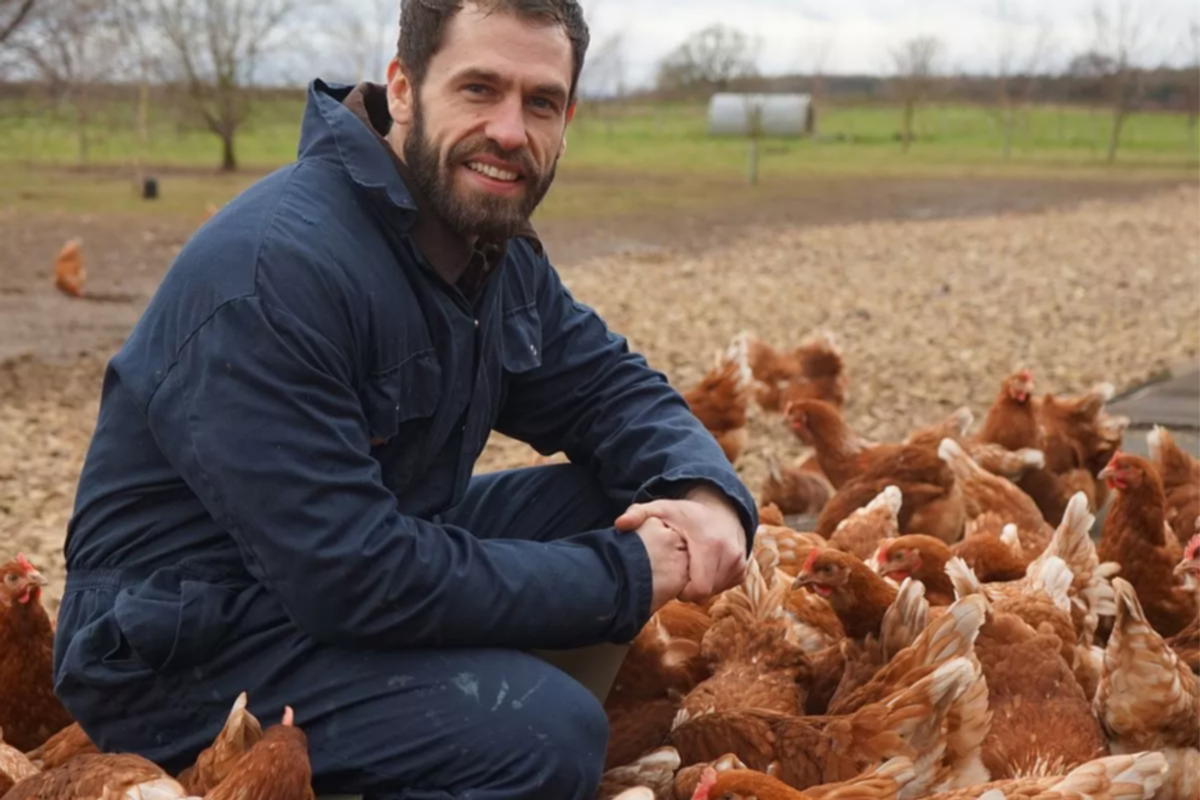 Noble Foods and Kelvin Fletcher collaborate on happy egg Brand