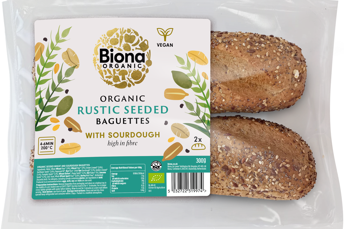Biona announces three new natural and organic bakery additions