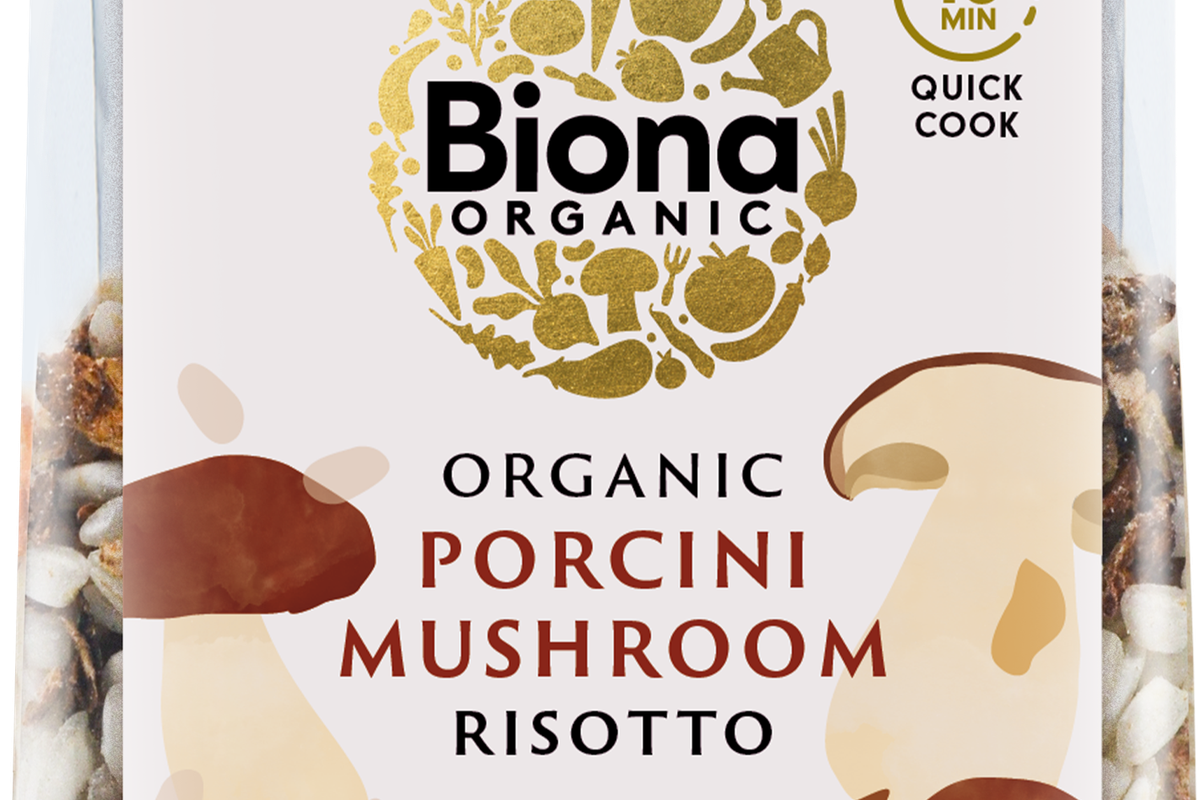 Two new flavoured organic risottos from Biona