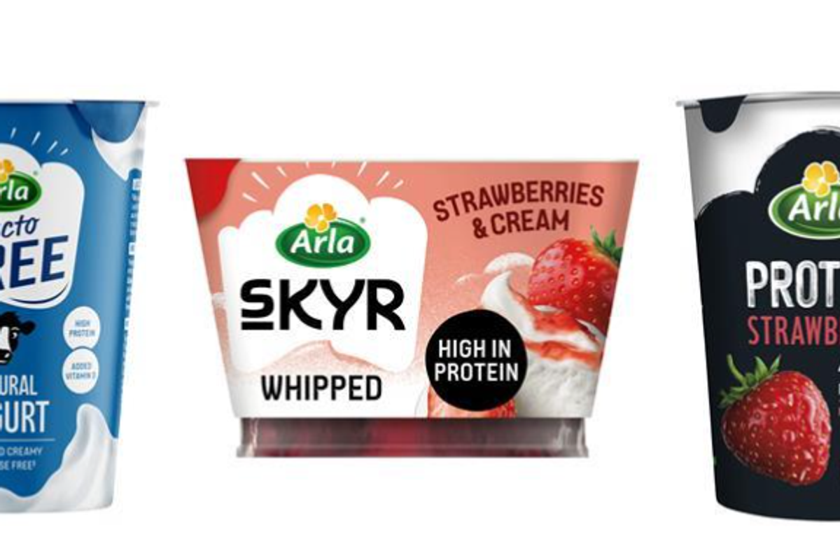 Arla expands yogurt range with three new launches