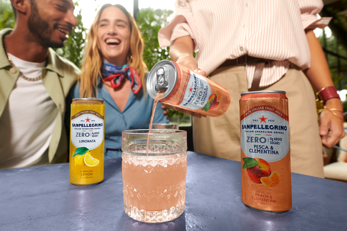 Sanpellegrino redesigns its iconic cans range