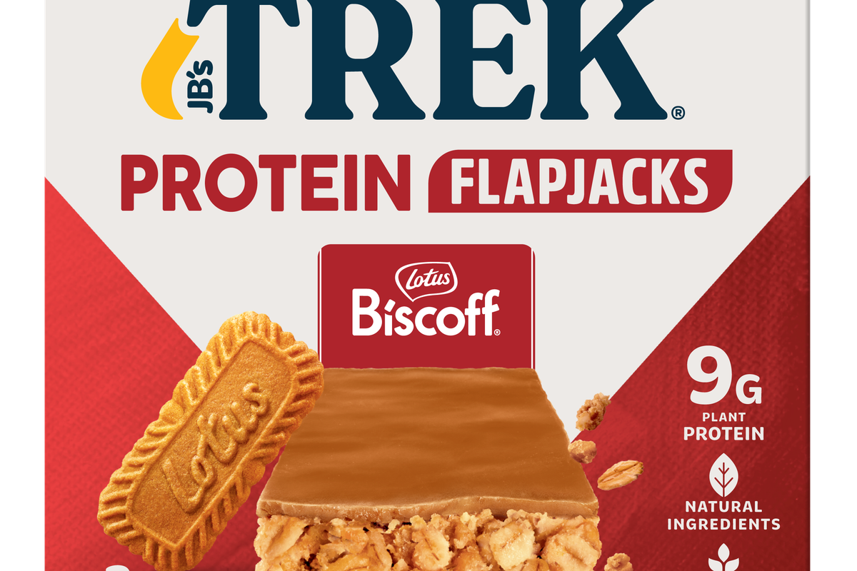 TREK unveils new Biscoff Protein Flapjack