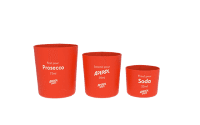 Aperol Boosts Basket Sales with Spritz Jigger Giveaway | Asian Trader