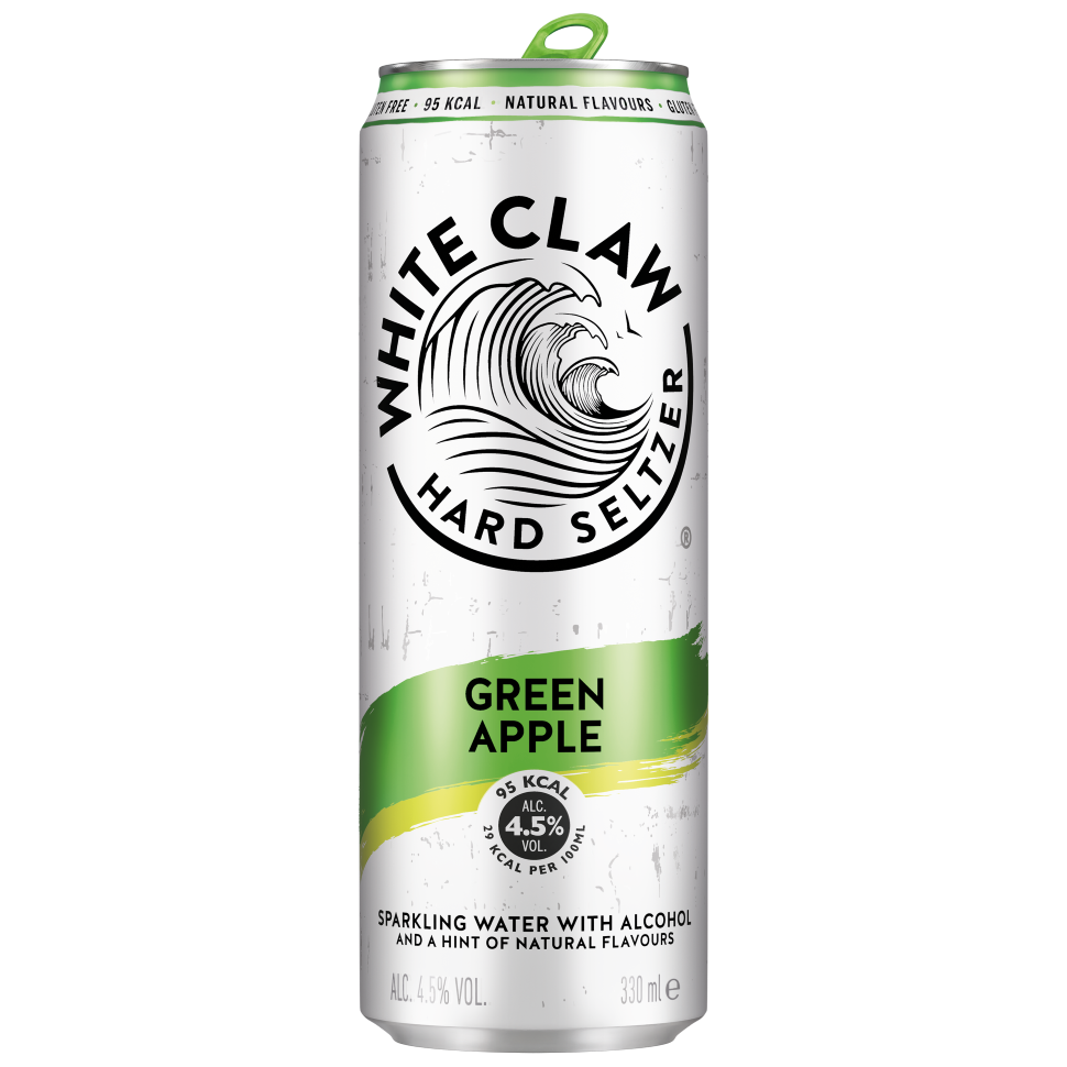 To the core: Green Apple joins White Claw's permanent line-up