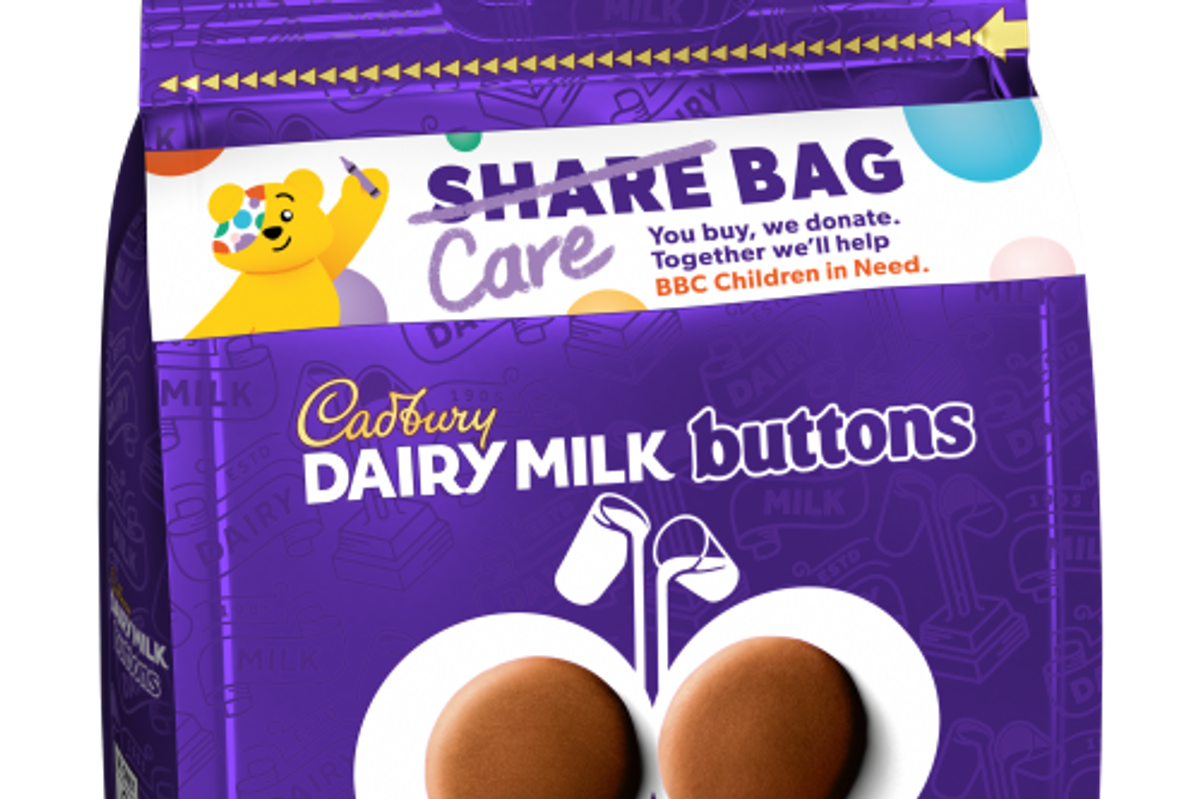 Cadbury turns share bags into 'Care Bags' for BBC Children In Need