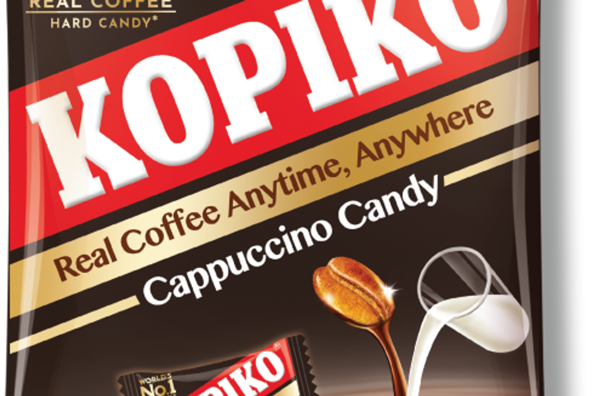 Smell the No.1 coffee candy from Kopiko